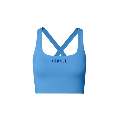 NOBULL Light Blue NOBULL Drive Longline Sports Bra