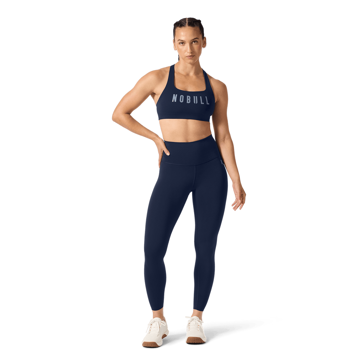 NOBULL Night Navy NOBULL Drive Racerback Sports Bra