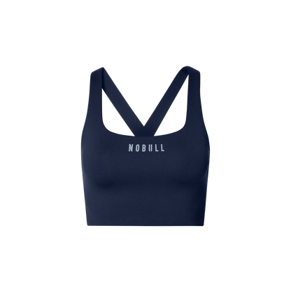 NOBULL Night Navy NOBULL Drive Longline Sports Bra