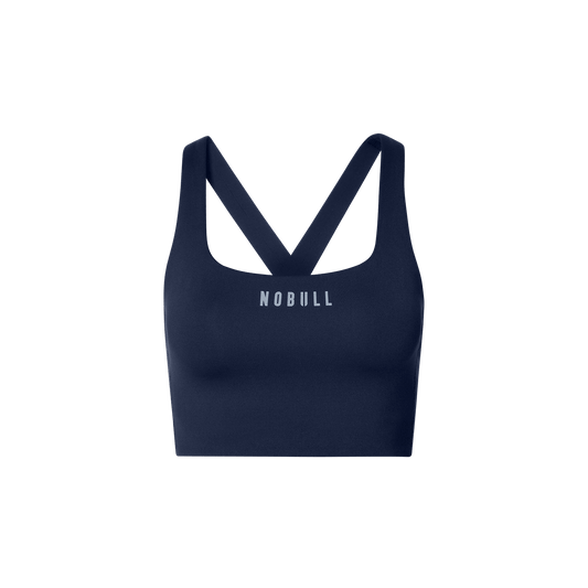 NOBULL Night Navy NOBULL Drive Longline Sports Bra