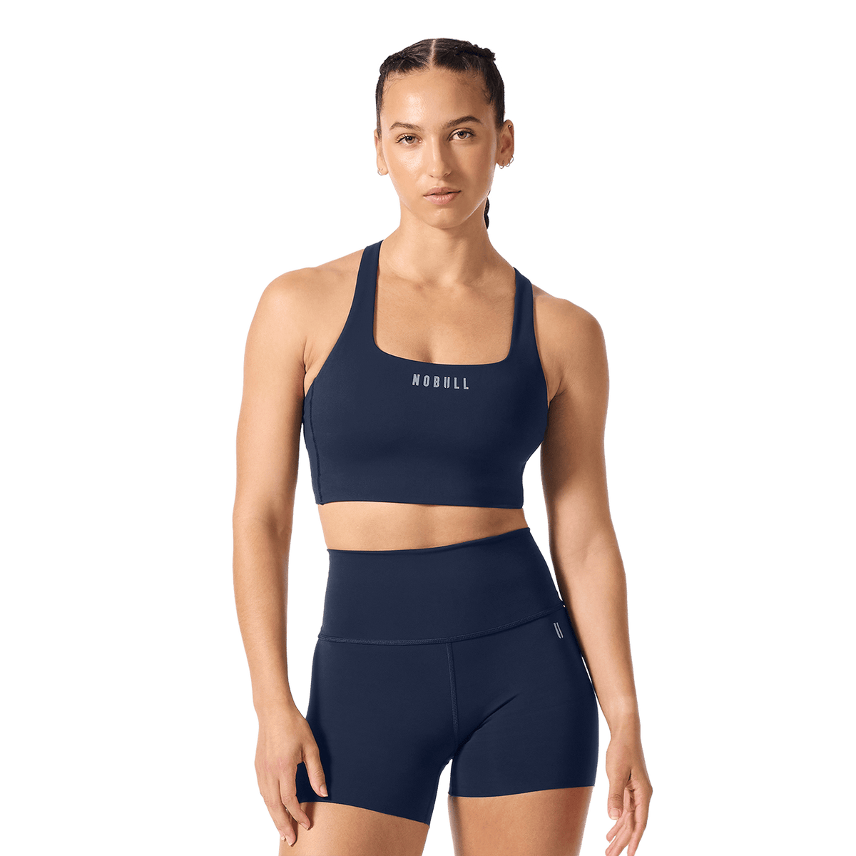 NOBULL Night Navy NOBULL Drive Longline Sports Bra