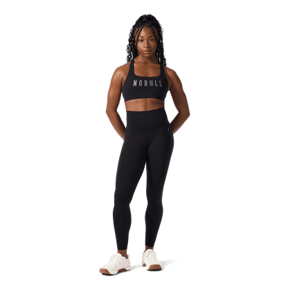 NOBULL Women's Black High-Rise Drive Tight 28"