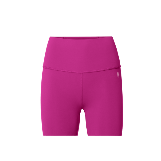 NOBULL Women's Vivid Fuchsia High-Rise Drive Short 4"