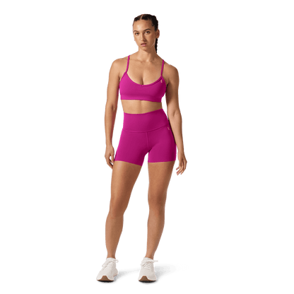 NOBULL Women's Vivid Fuchsia High-Rise Drive Short 4"