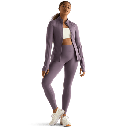 NOBULL Women's Black Plum 28" High-Rise Matte Leggings