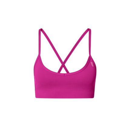 NOBULL Vivid Fuchsia Drive Thin Strap Sports Bra