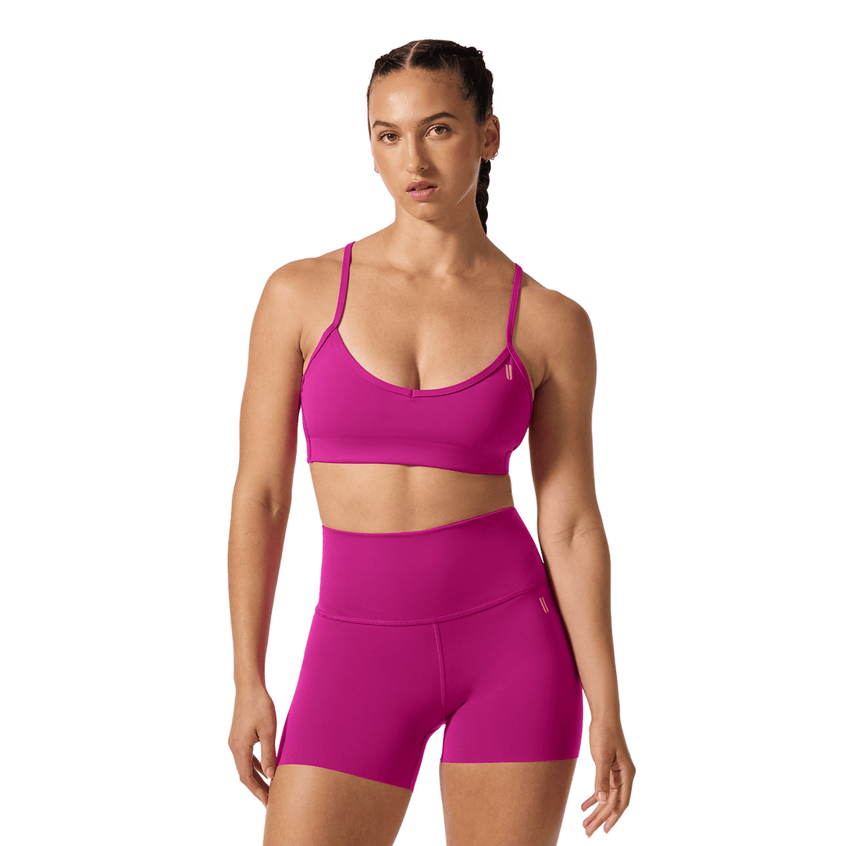 NOBULL Vivid Fuchsia Drive Thin Strap Sports Bra
