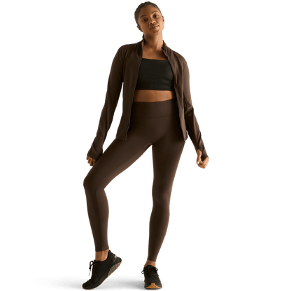 NOBULL Women's Chocolate 28" High-Rise Matte Leggings