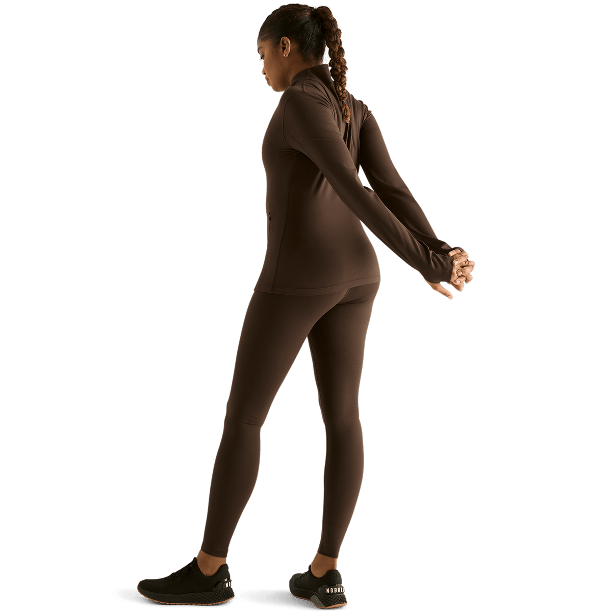 NOBULL Women's Chocolate 28" High-Rise Matte Leggings