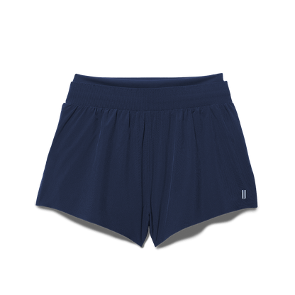 NOBULL Women's Night Navy Drive 2-in-1 Short 3"