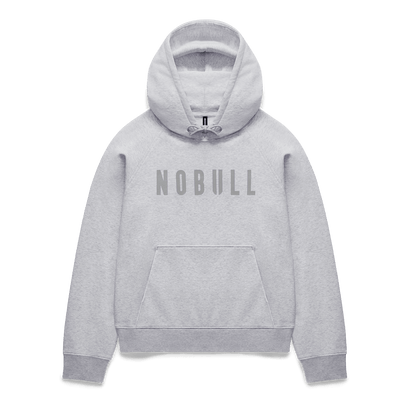 NOBULL Women's Light Grey Heather NOBULL Hoodie