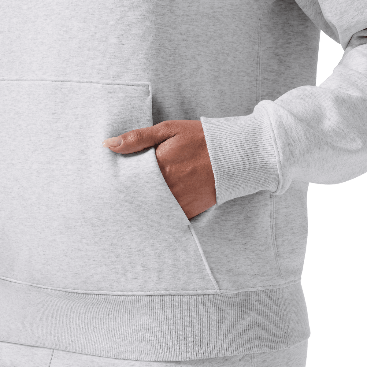 NOBULL Women's Light Grey Heather NOBULL Hoodie
