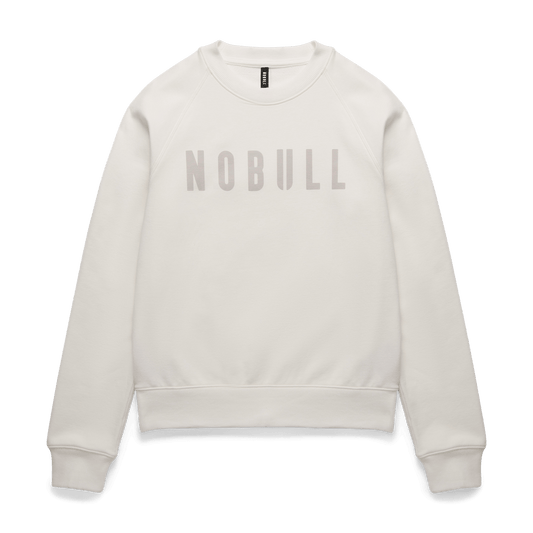 NOBULL Women's Cream NOBULL Crew