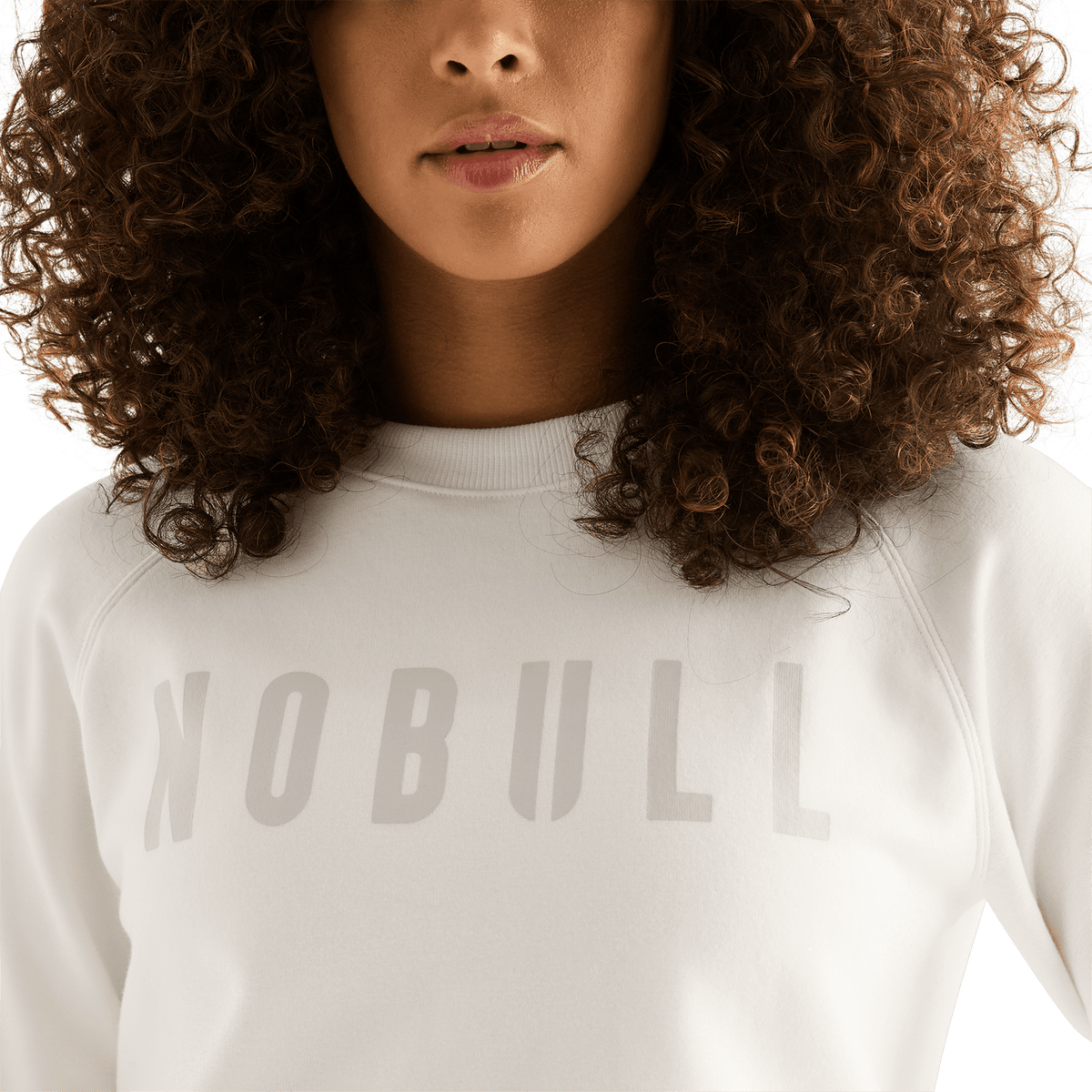 NOBULL Women's Cream NOBULL Crew