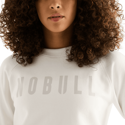 NOBULL Women's Cream NOBULL Crew