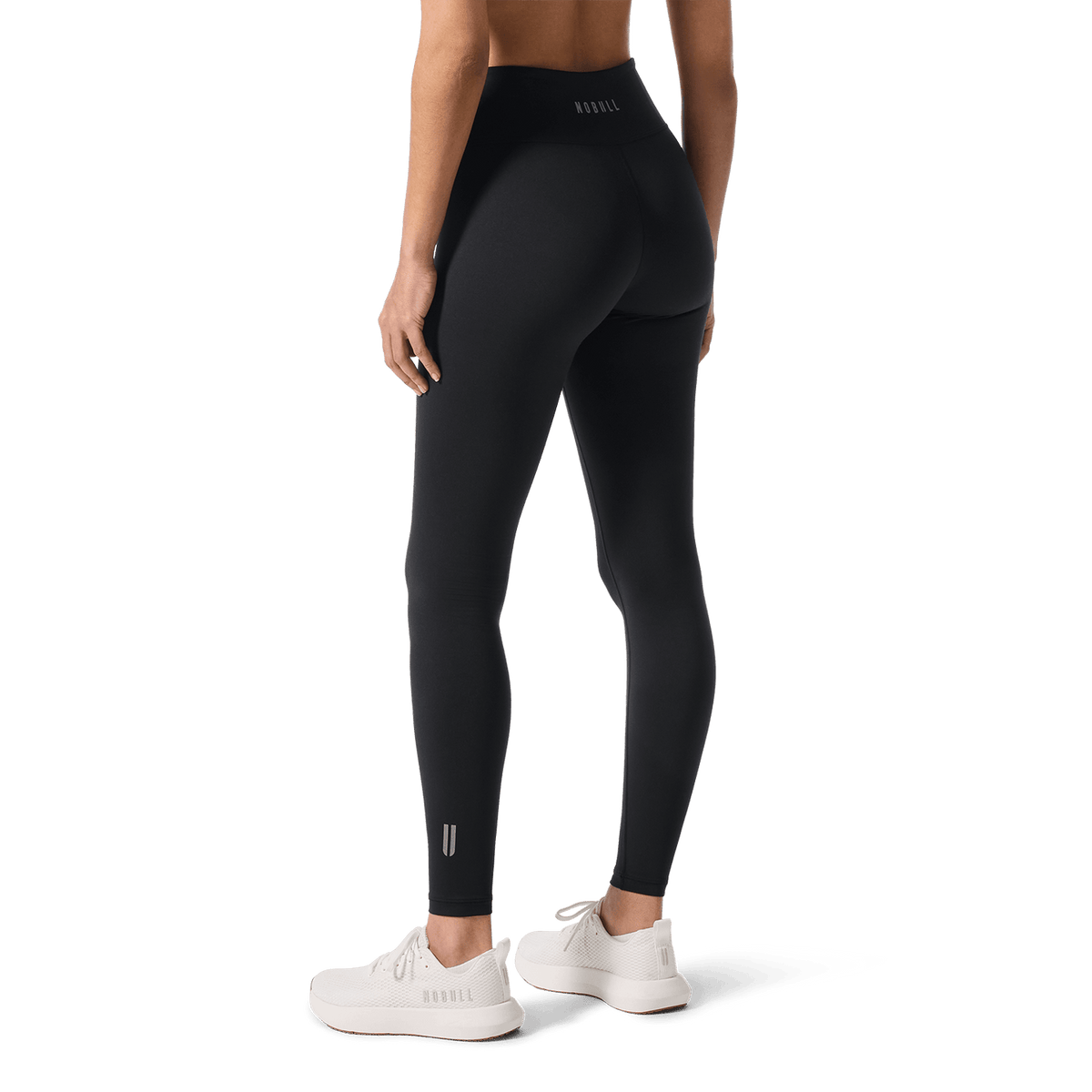 NOBULL Women's Black U High-Rise Matte Tights