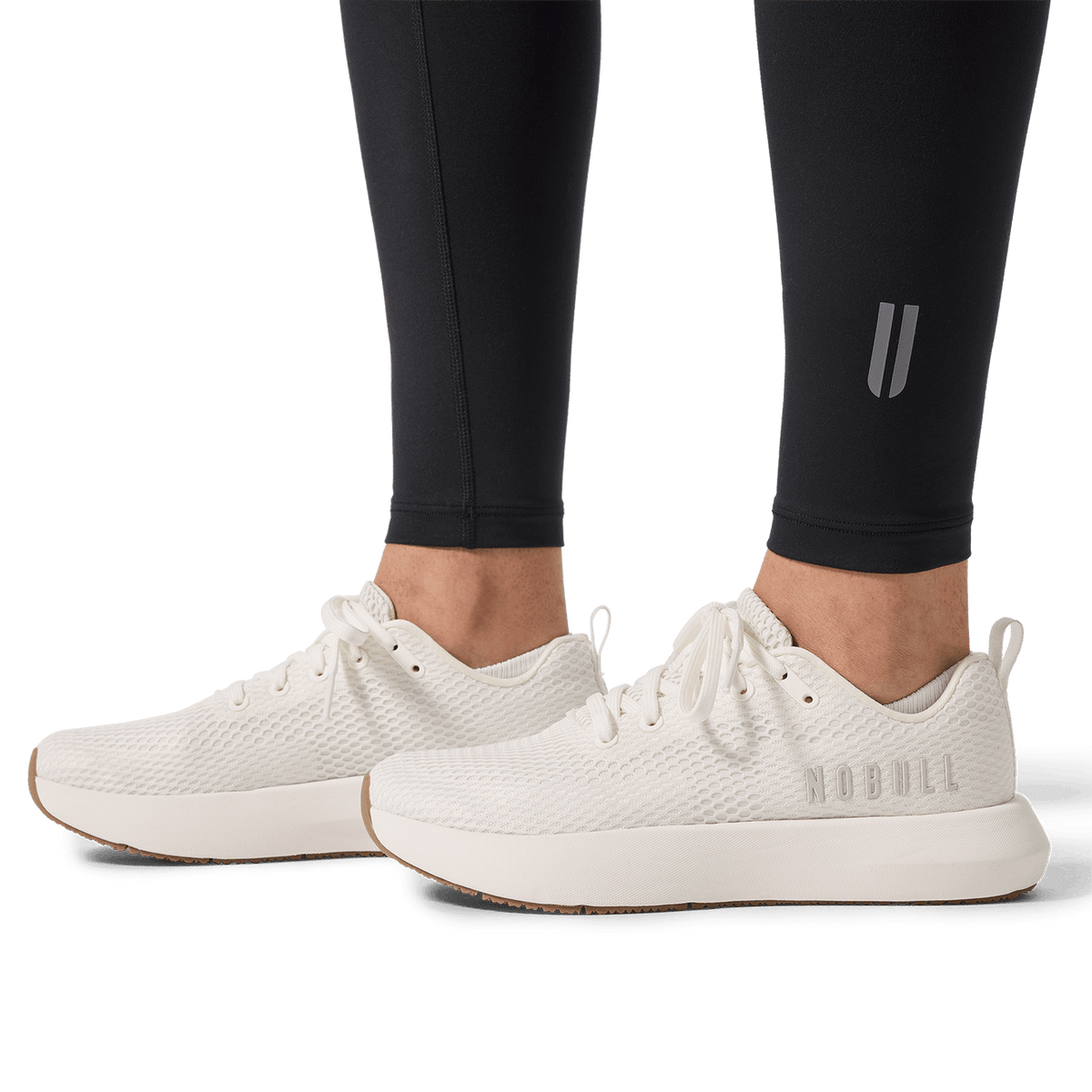 NOBULL Women's Black U High-Rise Matte Tights