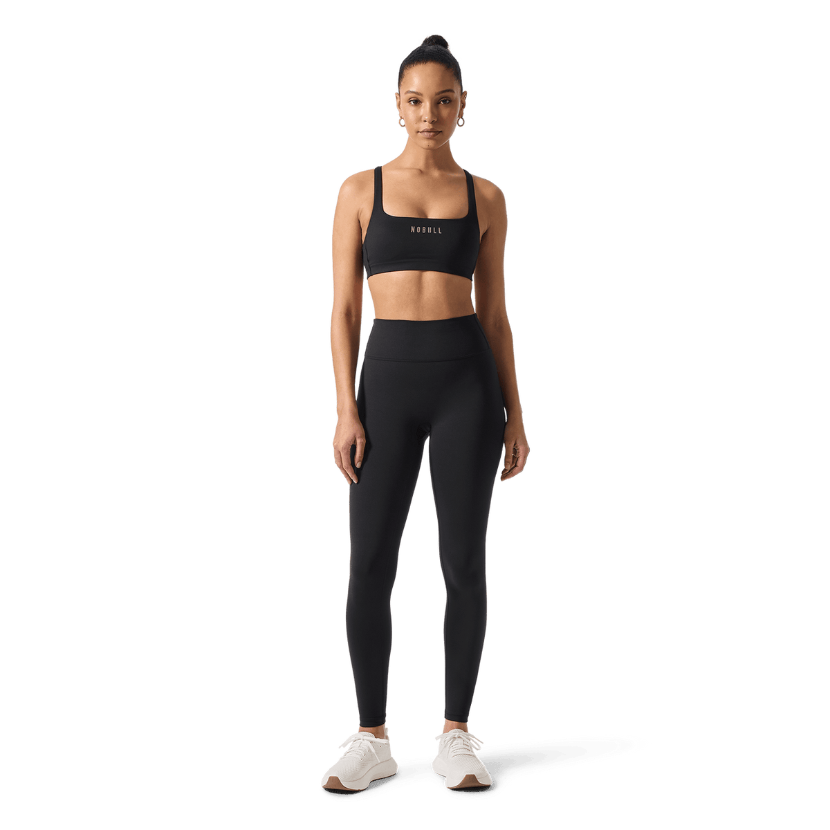 NOBULL Women's Black U High-Rise Matte Tights