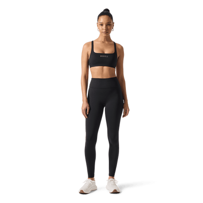NOBULL Women's Black U High-Rise Matte Tights