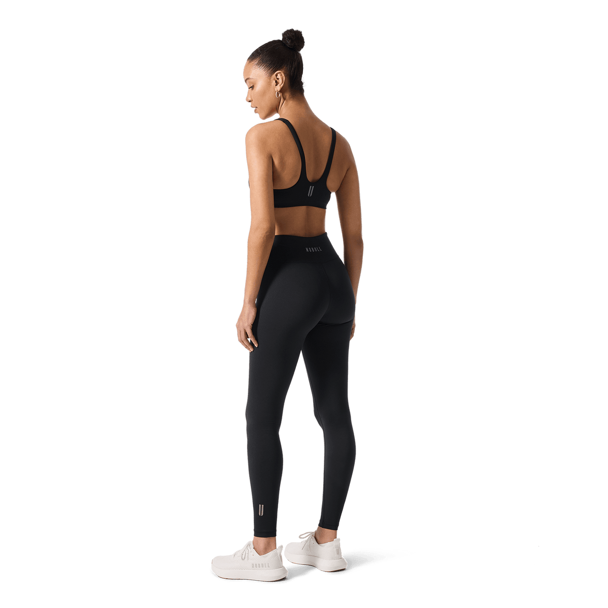 NOBULL Women's Black U High-Rise Matte Tights