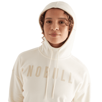 NOBULL Women's Ivory NOBULL Hoodie