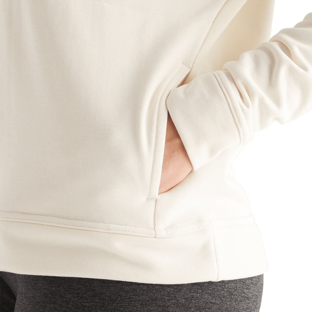 NOBULL Women's Ivory NOBULL Hoodie