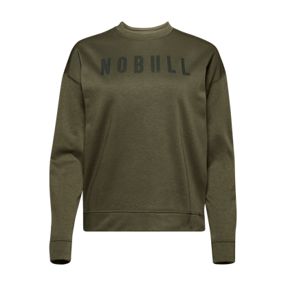 NOBULL Women's Army Green NOBULL Crew Sweatshirt