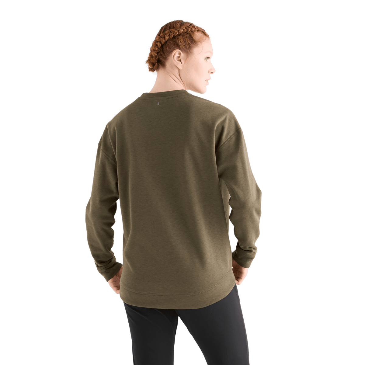 NOBULL Women's Army Green NOBULL Crew Sweatshirt