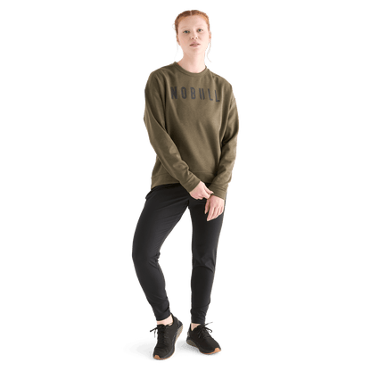 NOBULL Women's Army Green NOBULL Crew Sweatshirt