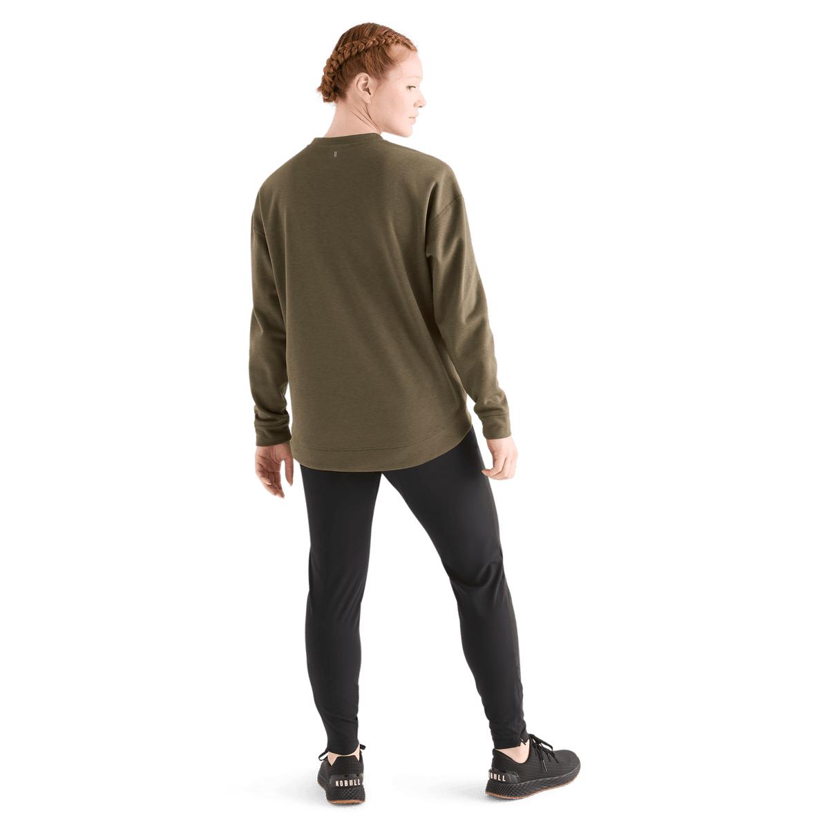 NOBULL Women's Army Green NOBULL Crew Sweatshirt