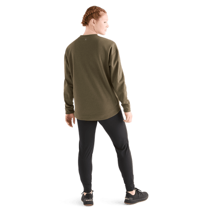 NOBULL Women's Army Green NOBULL Crew Sweatshirt