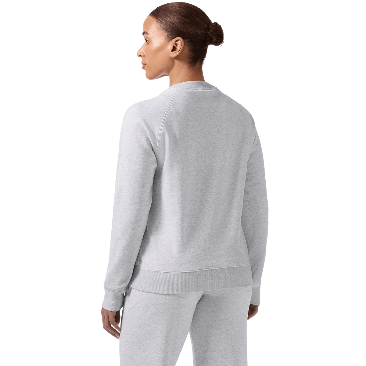 NOBULL Women's Light Grey Heather NOBULL Crew