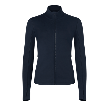NOBULL Women's Night Navy Matte Zip-Up Jacket