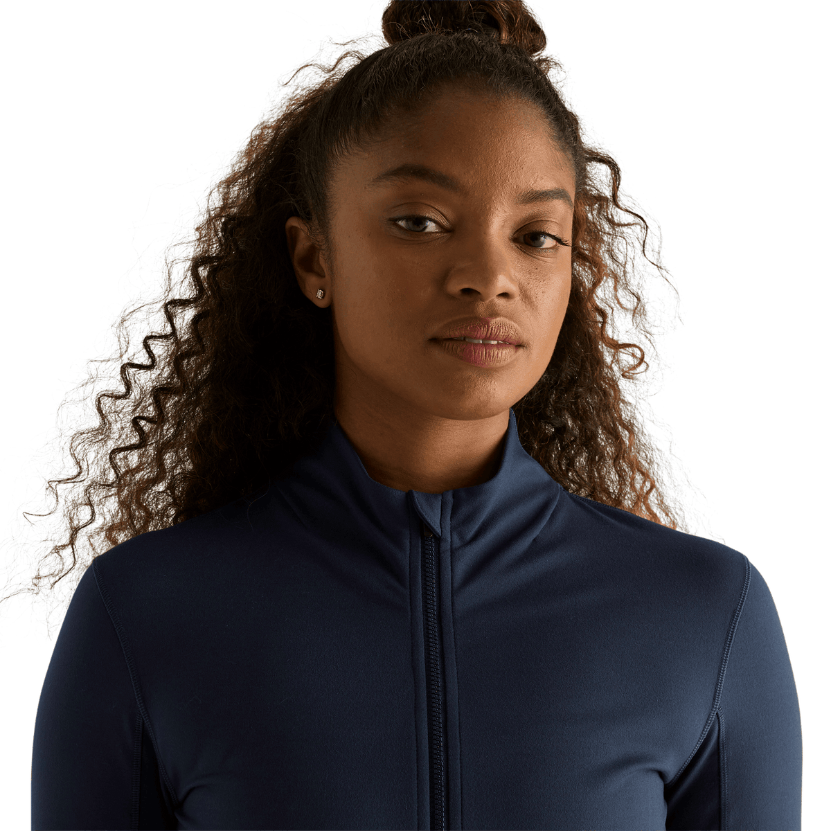 NOBULL Women's Night Navy Matte Zip-Up Jacket