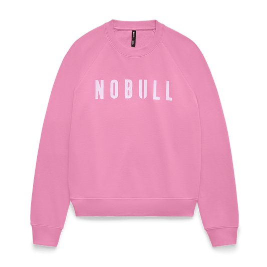 NOBULL Women's Soft Pink NOBULL Crew