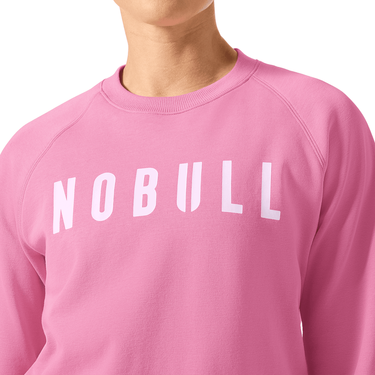 NOBULL Women's Soft Pink NOBULL Crew