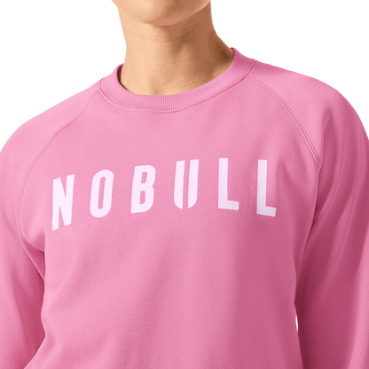 NOBULL Women's Soft Pink NOBULL Crew