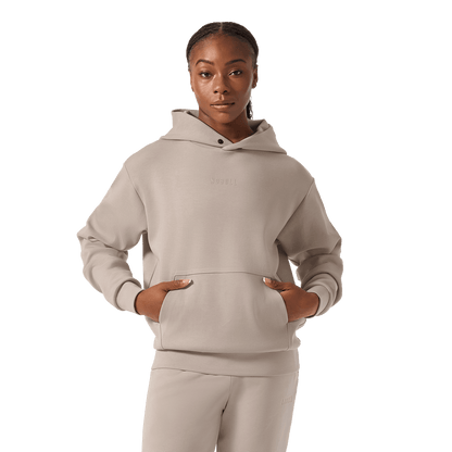 NOBULL Women's Taupe Elements Hoodie
