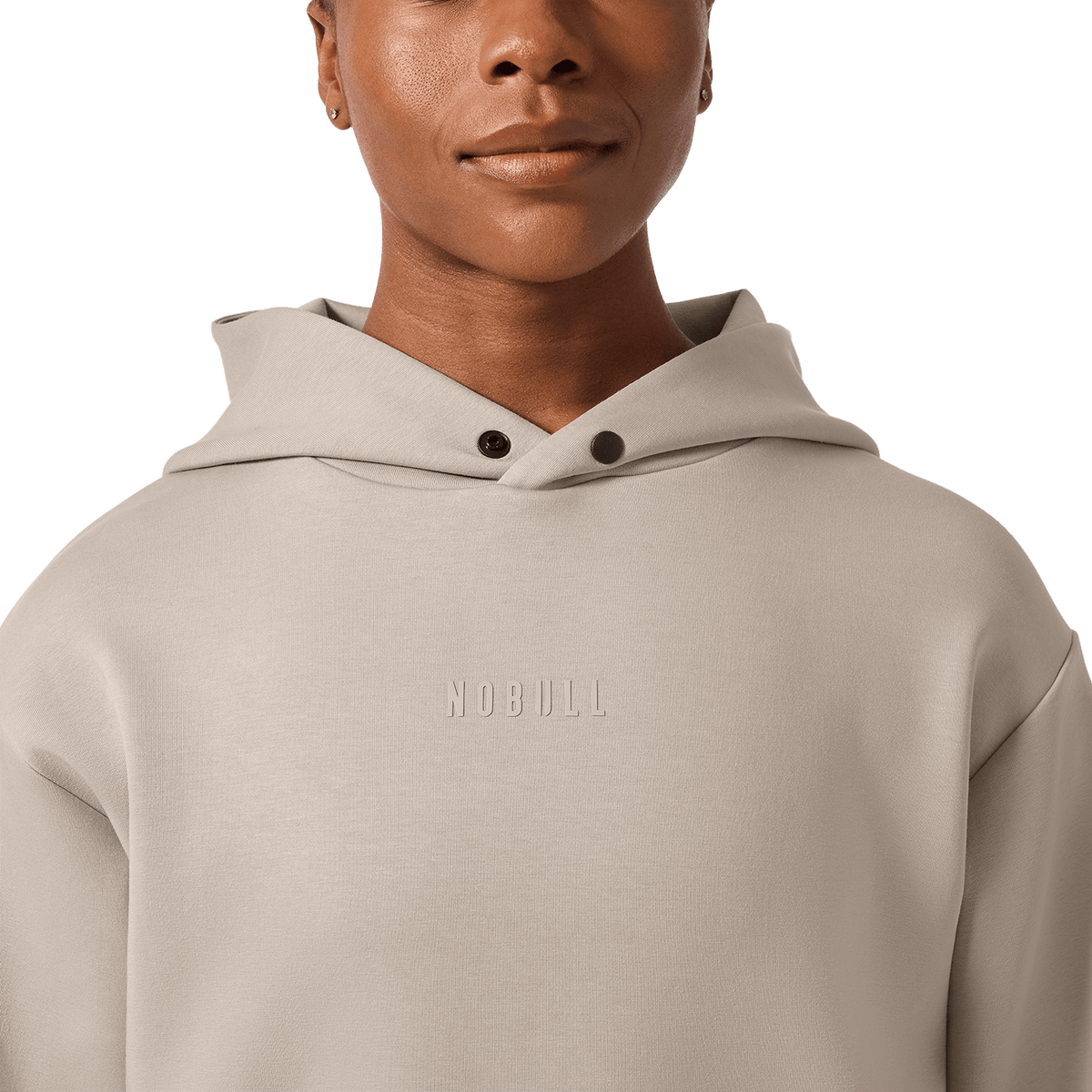 NOBULL Women's Taupe Elements Hoodie