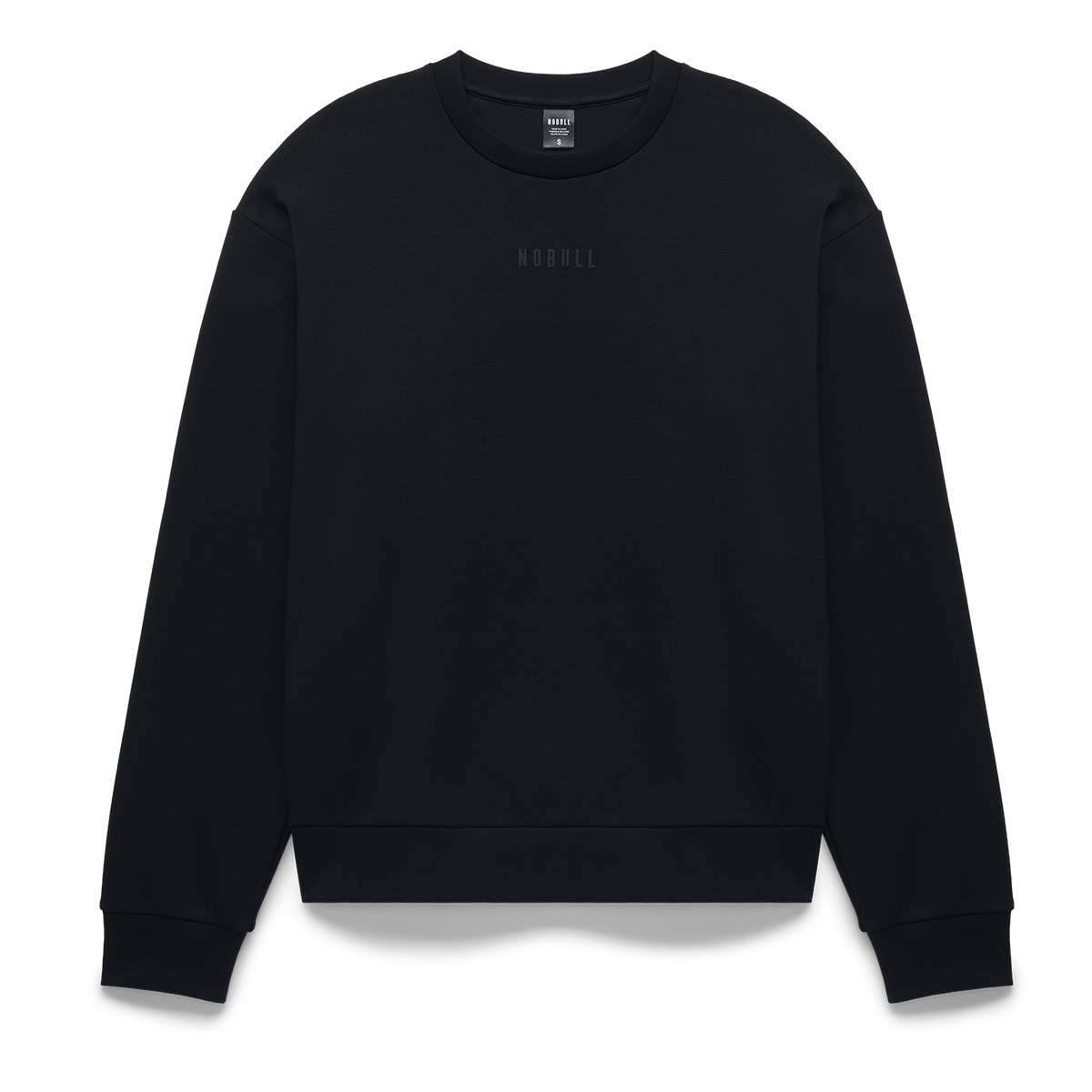 NOBULL Women's Black Elements Crew Sweatshirt