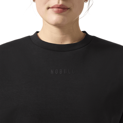 NOBULL Women's Black Elements Crew Sweatshirt
