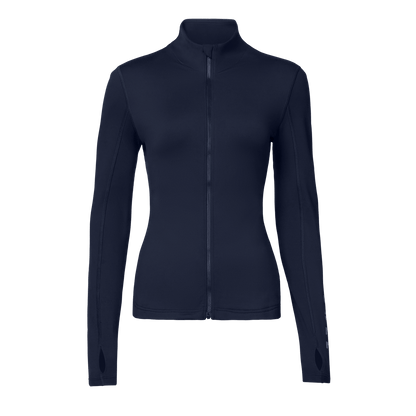 NOBULL Women's Night Navy NOBULL Matte Zip-Up Jacket