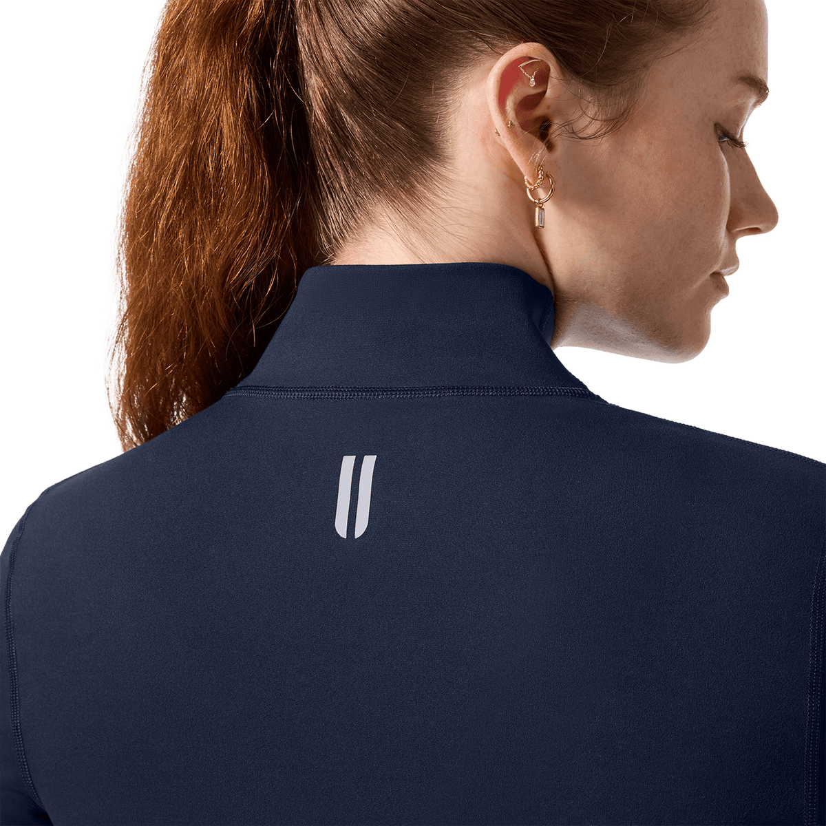 NOBULL Women's Night Navy NOBULL Matte Zip-Up Jacket
