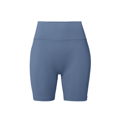 NOBULL Women's Dusty Blue U High-Rise Matte Short 6"