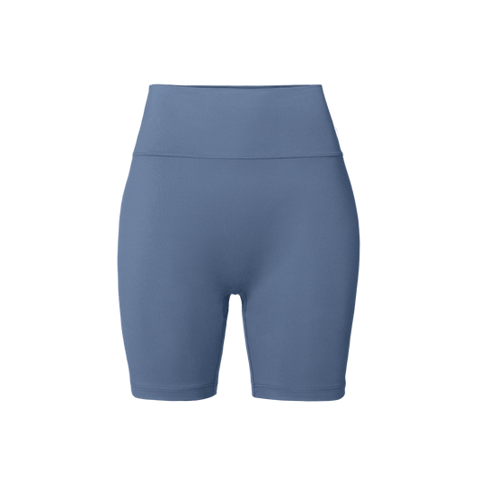 NOBULL Women's Dusty Blue U High-Rise Matte Short 6"