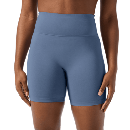 NOBULL Women's Dusty Blue U High-Rise Matte Short 6"