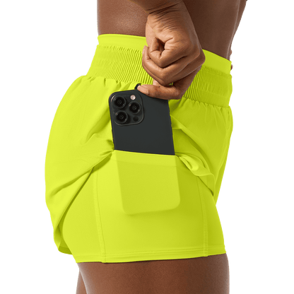 NOBULL Women's Zest Drive 2-in-1 Short 3"