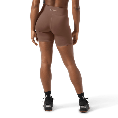NOBULL Women's Acorn U High-Rise Matte Short 6"