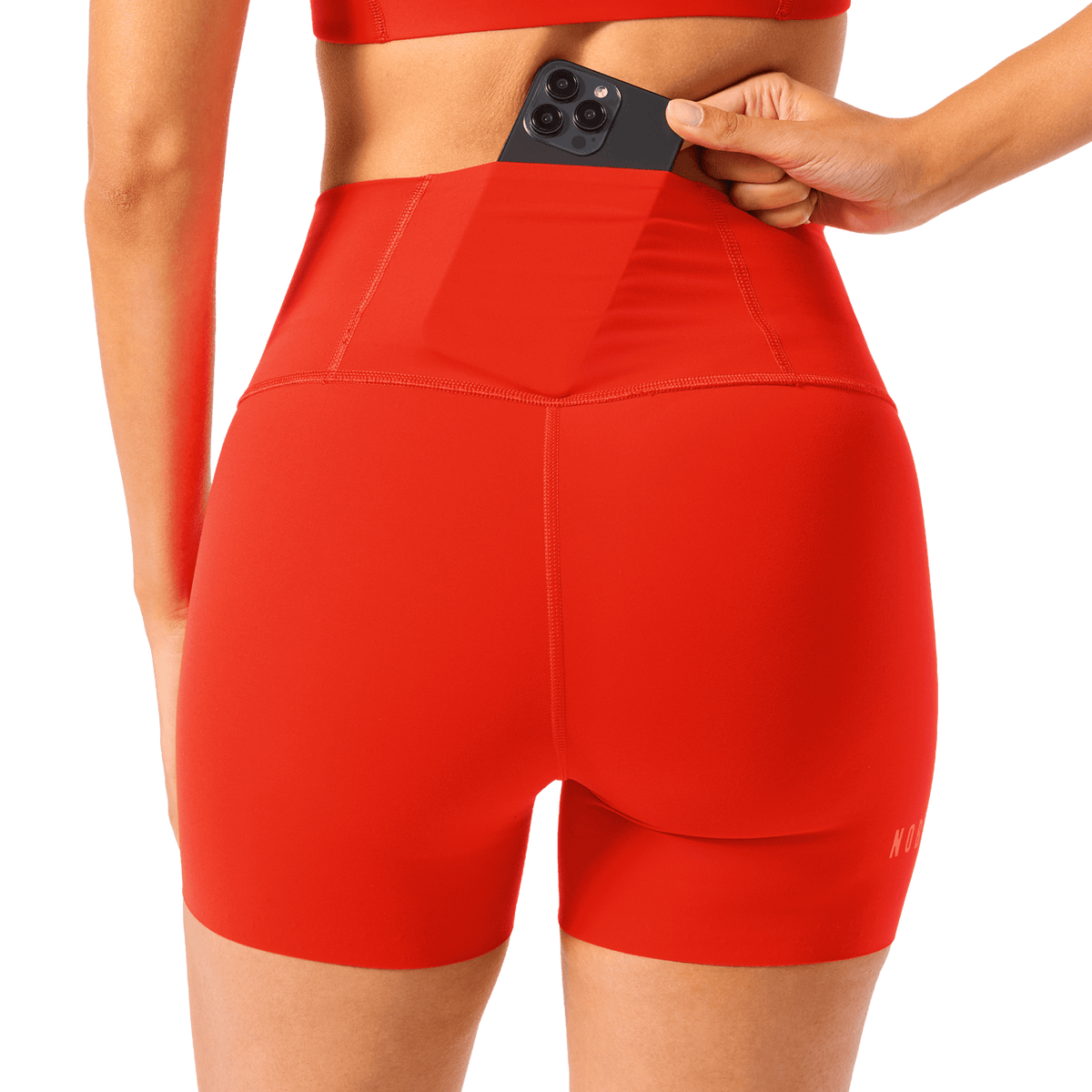 NOBULL Women's Cayenne High-Rise Drive Short 4"