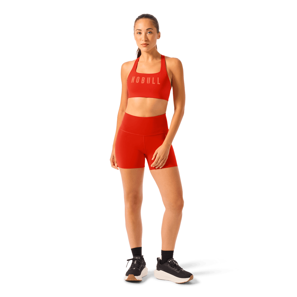 NOBULL Women's Cayenne High-Rise Drive Short 4"